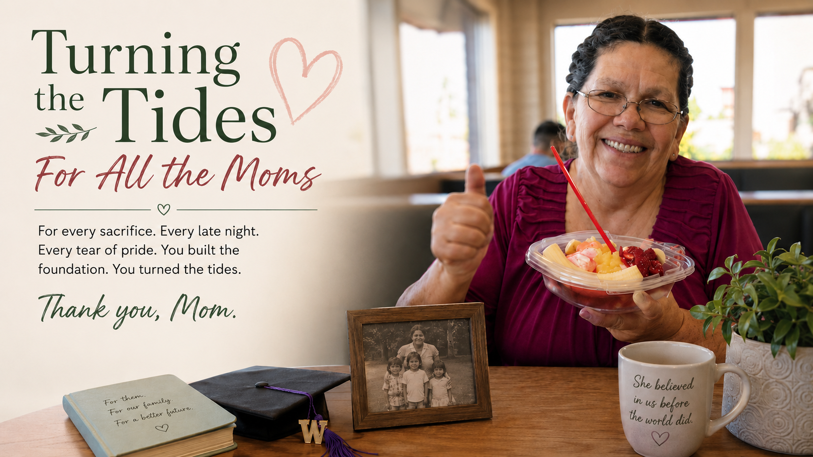 Turning the Tides — For All the Moms